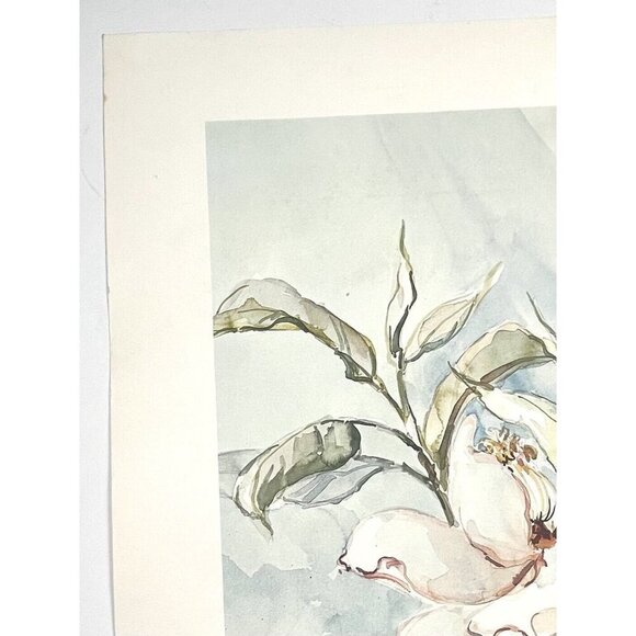 26.5"x21" Ltd Ed Signed Numbered Print MAGNOLIA by BARBARA MOCK 1986 Somerset - Picture 3 of 7